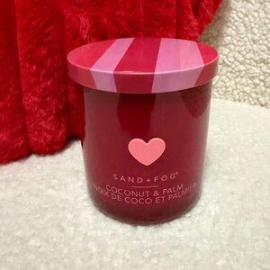 Sand + Fog Coconut & Palm Scented Candle - Red